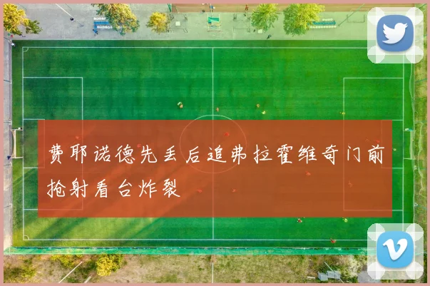费耶诺德先丢后追弗拉霍维奇门前抢射看台炸裂